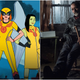 From left: Birdgirl and friends (Image: Adult Swim), and Jeffrey Dean Morgan in The Walking Dead (Photo: AMC)